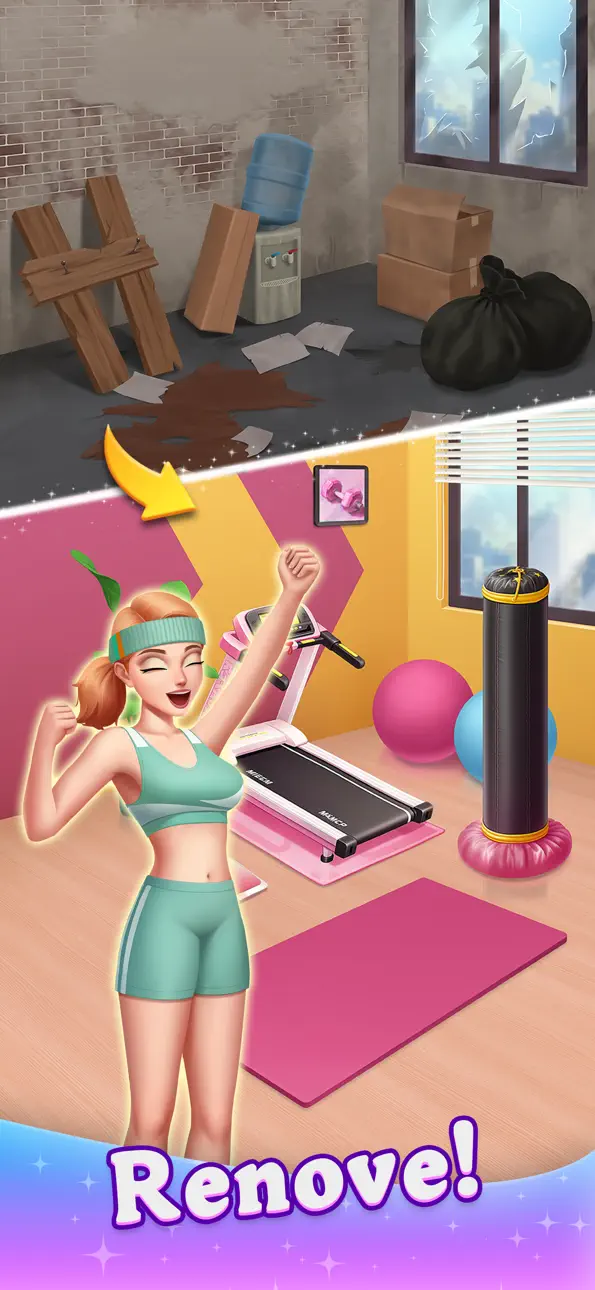 Beauty Blast: Makeover & Story Hack screenshot 2 - iOS game interface