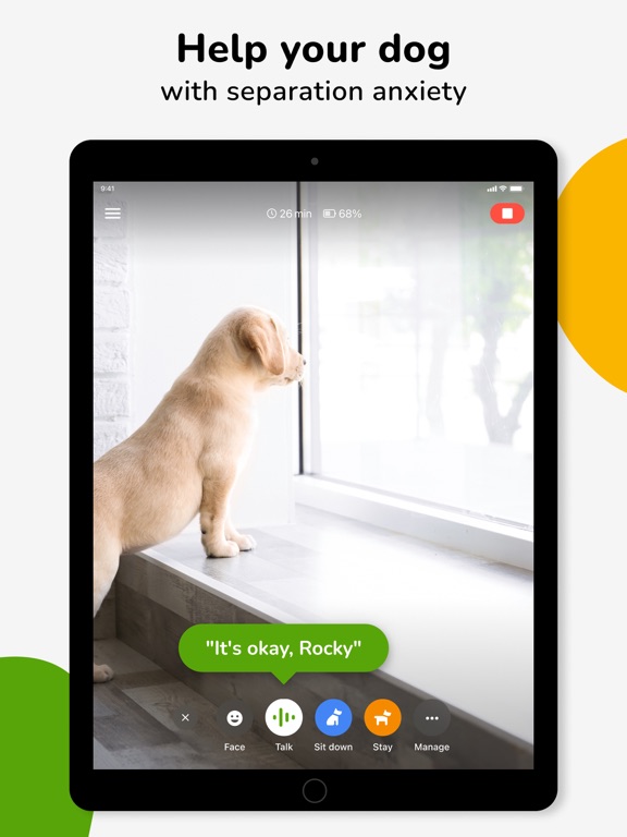 Barkio: Dog Monitor & Pet Cam iPad screenshot 7 - Lifestyle app