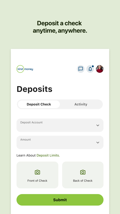 Kind Money iPhone screenshot 3 - Finance app