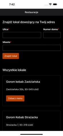 Gorom Kebab screenshot