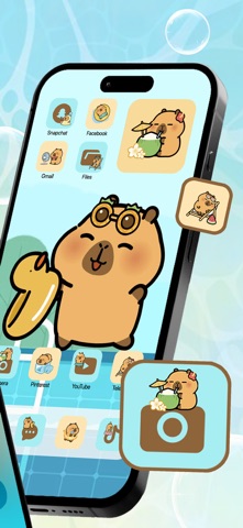 Cool Themes & Fonts: Art Skins App Store preview screenshot 4