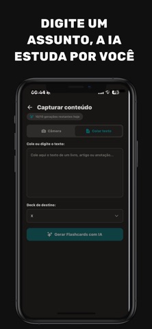 Memora : Flashcards com IA screenshot