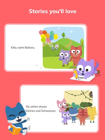 Learn German – Studycat iPad screenshot