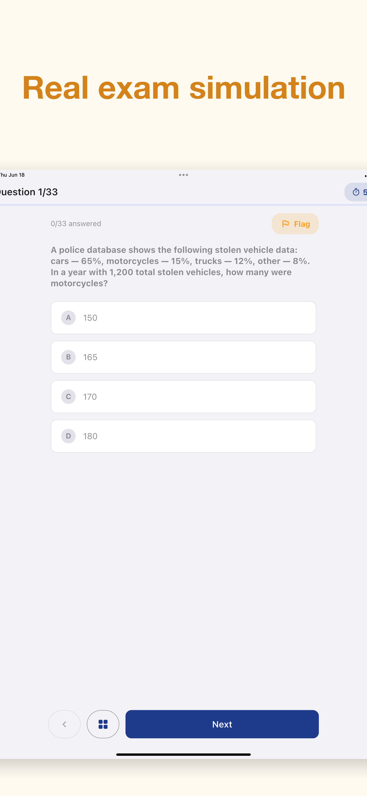 AU Police Entrance Exam screenshot 3