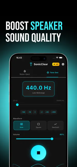 SonicClear - Speaker Cleaner screenshot 2