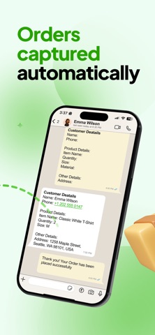 Orders: Sell on WhatsApp & IG iPhone screenshot