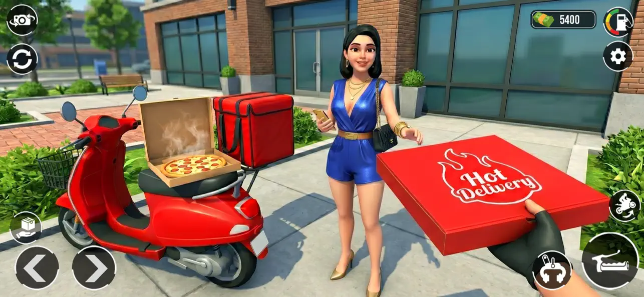Screenshot #3 pour Urban Food Delivery 3D Game