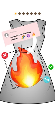 Emoji Dress iPhone screenshot