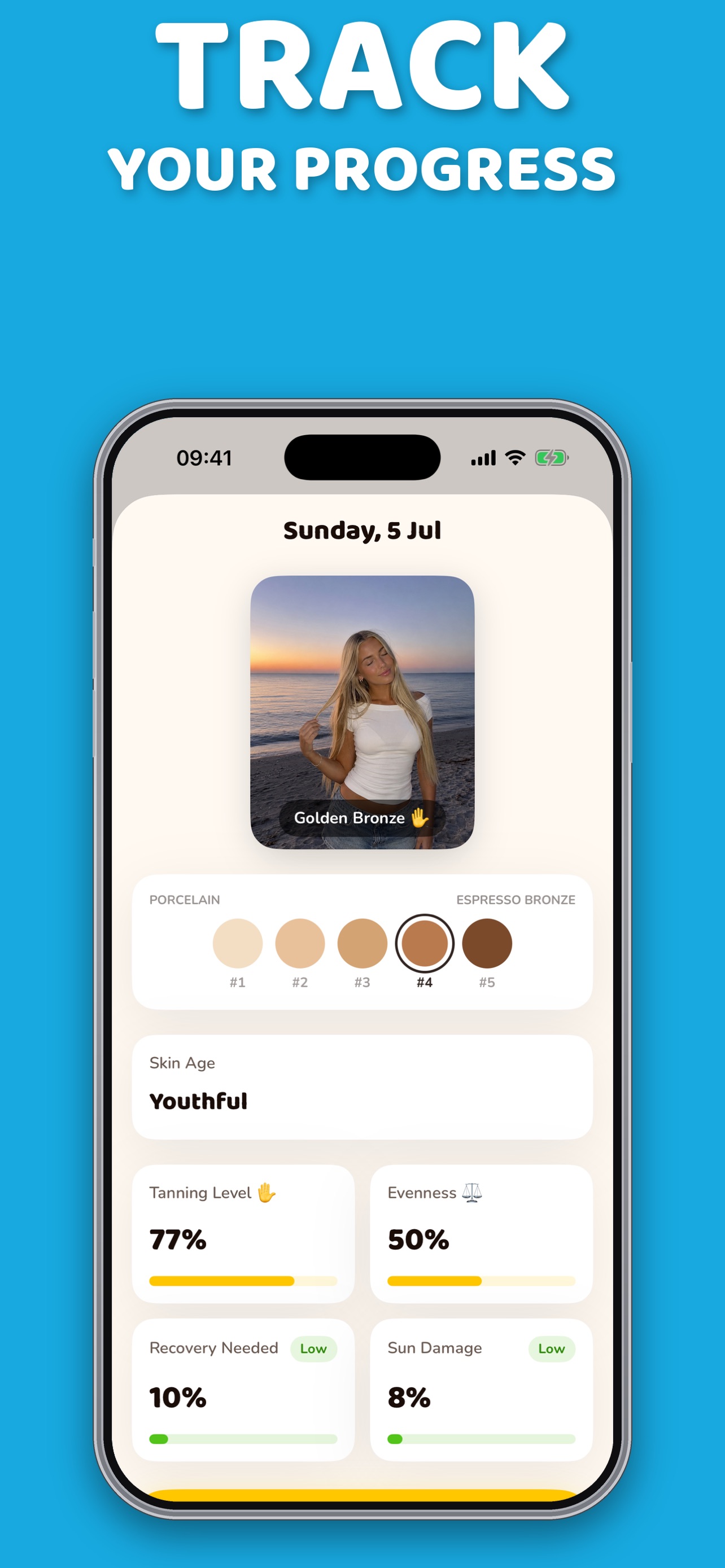 Screenshot 4 of Sunny: Tanning & UV Tracker