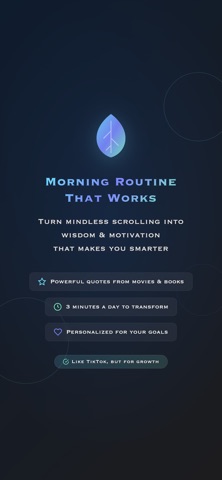 NextPurpose: Fix Your Morning screenshot