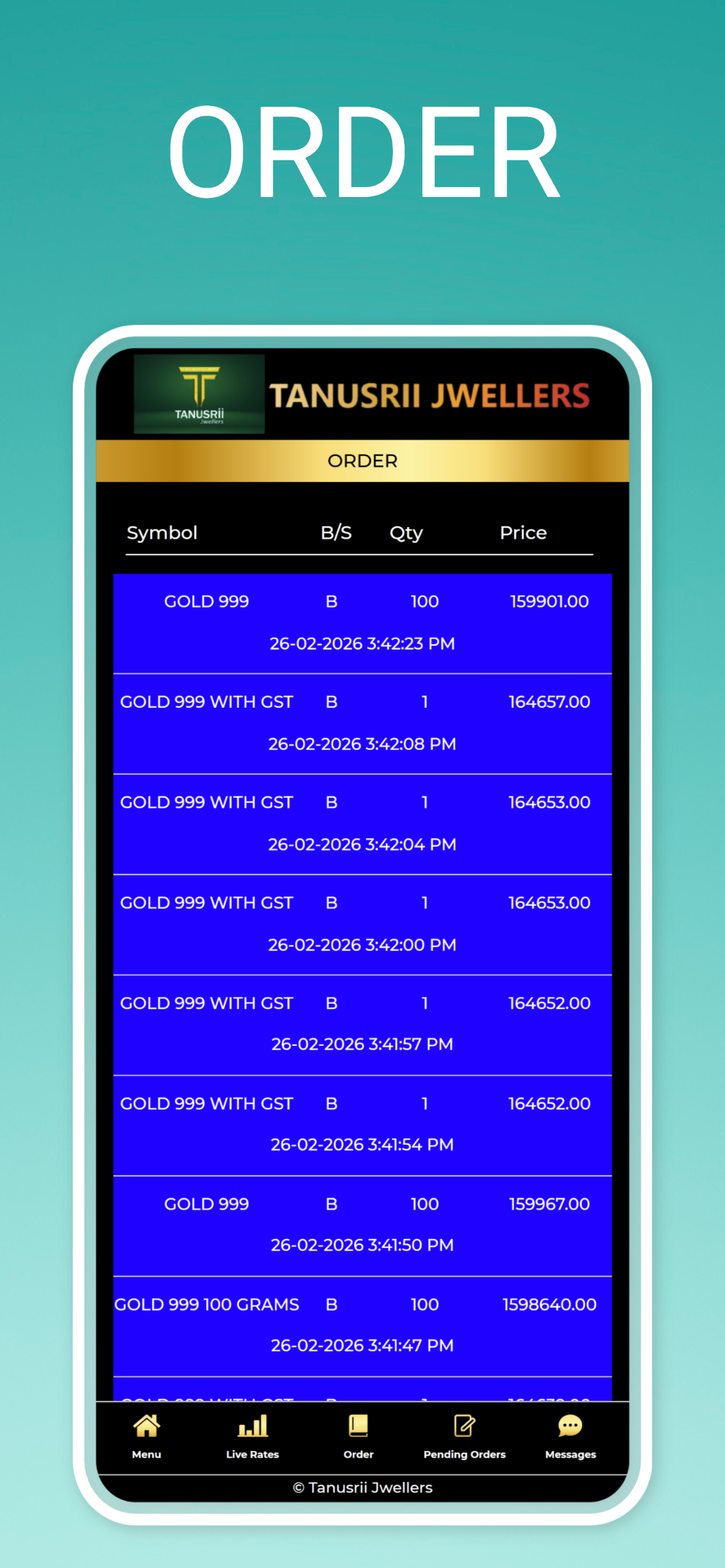 Tanusrii Bullion screenshot 6
