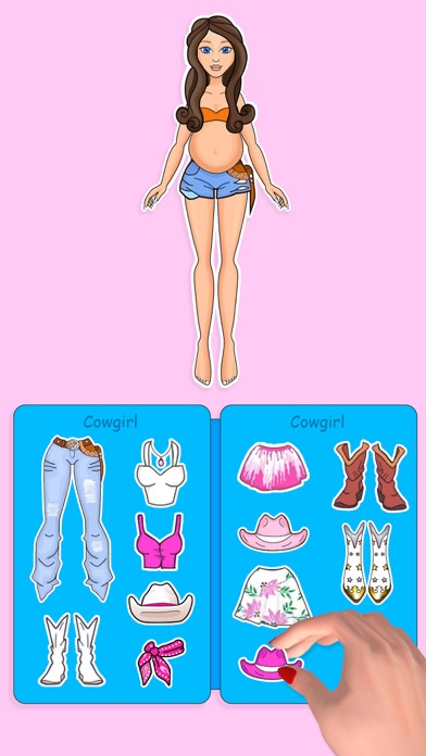 Paper Doll - Cowgirl Life Screenshot