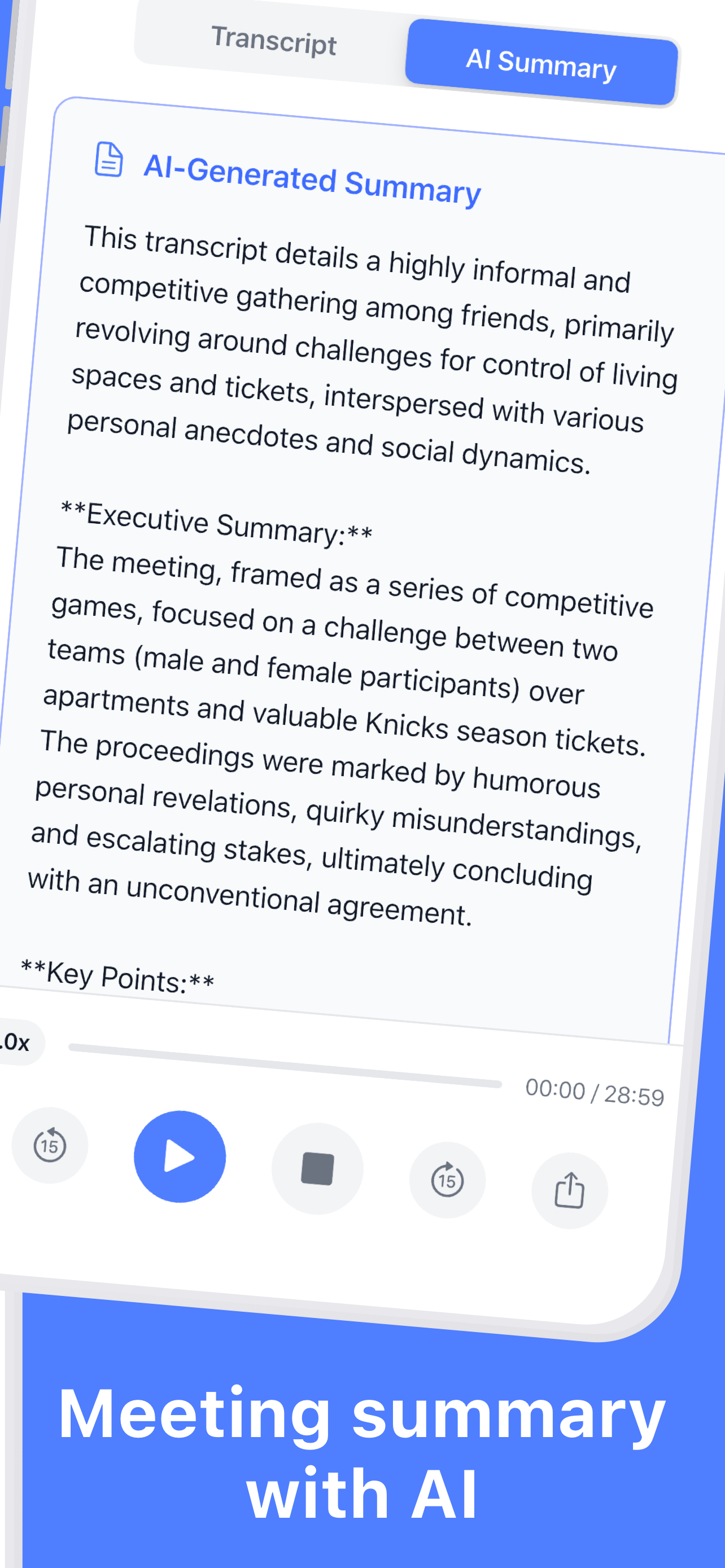 VoiceTrack: AI Meeting Notes screenshot 3