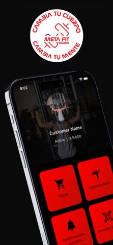 Metafit GYM iPhone screenshot