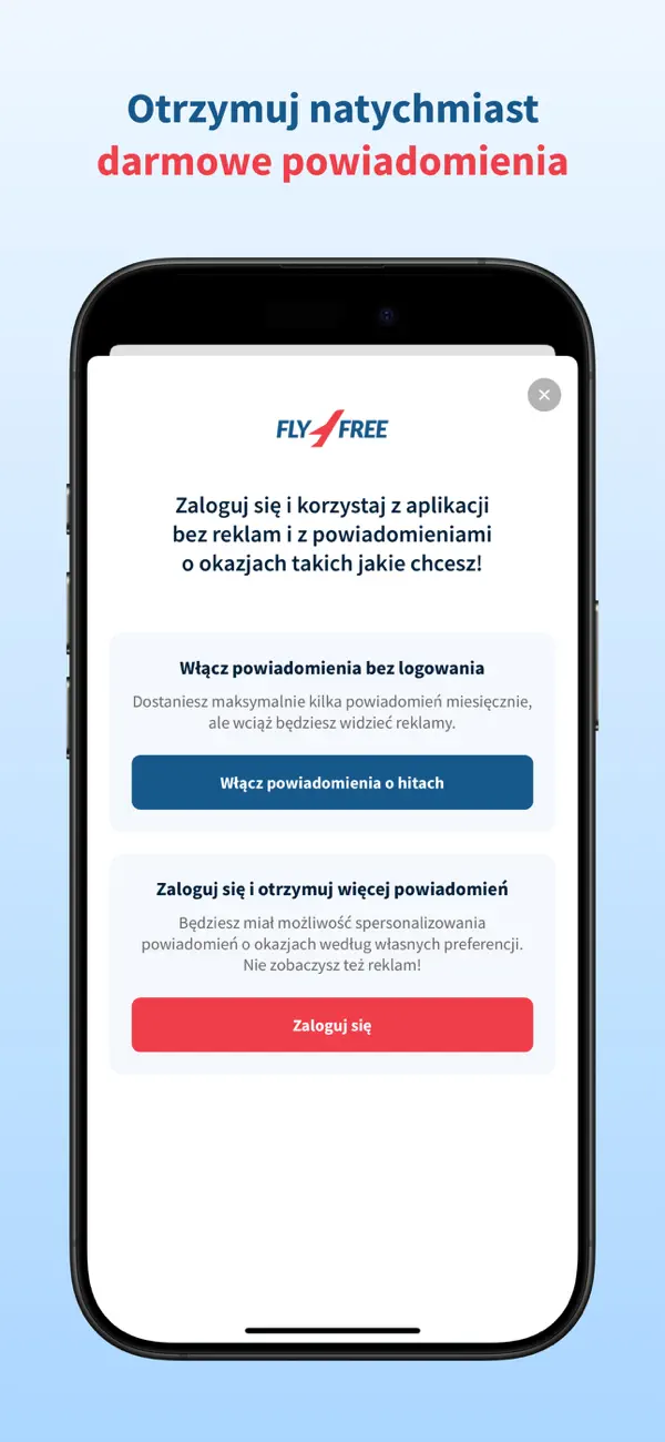 Screenshot #2 pour Fly4free.pl - tanie loty