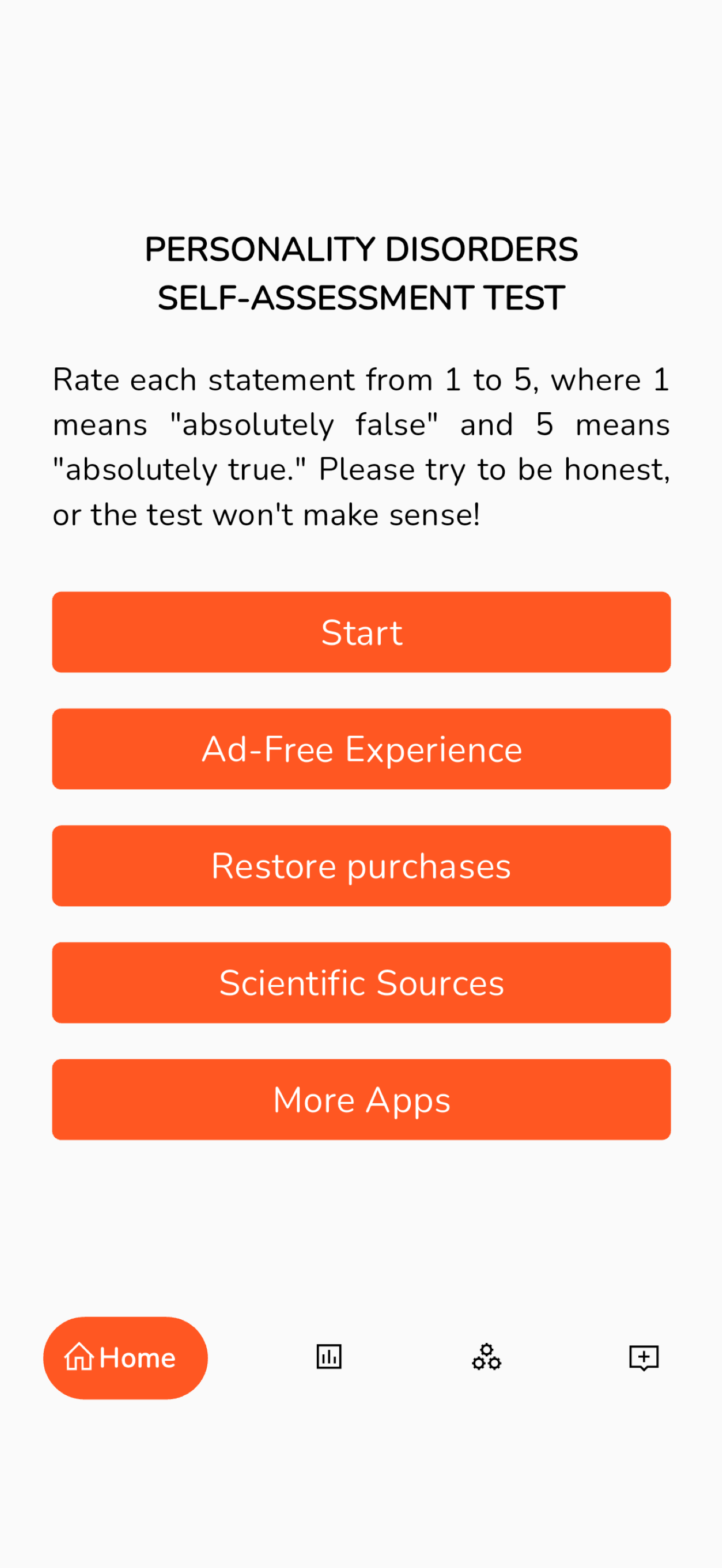 Personality Disorders Test