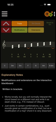 Oolimo Guitar Chords iPhone screenshot
