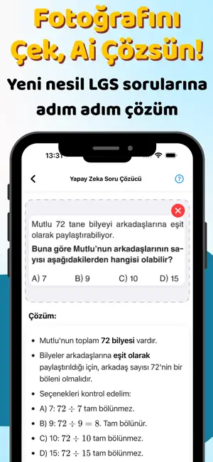 Lgs Hazırlık 8. Sınıf Test Çöz screenshot 4