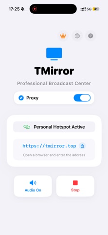TMirror: Cast to Car Browser iPhone screenshot