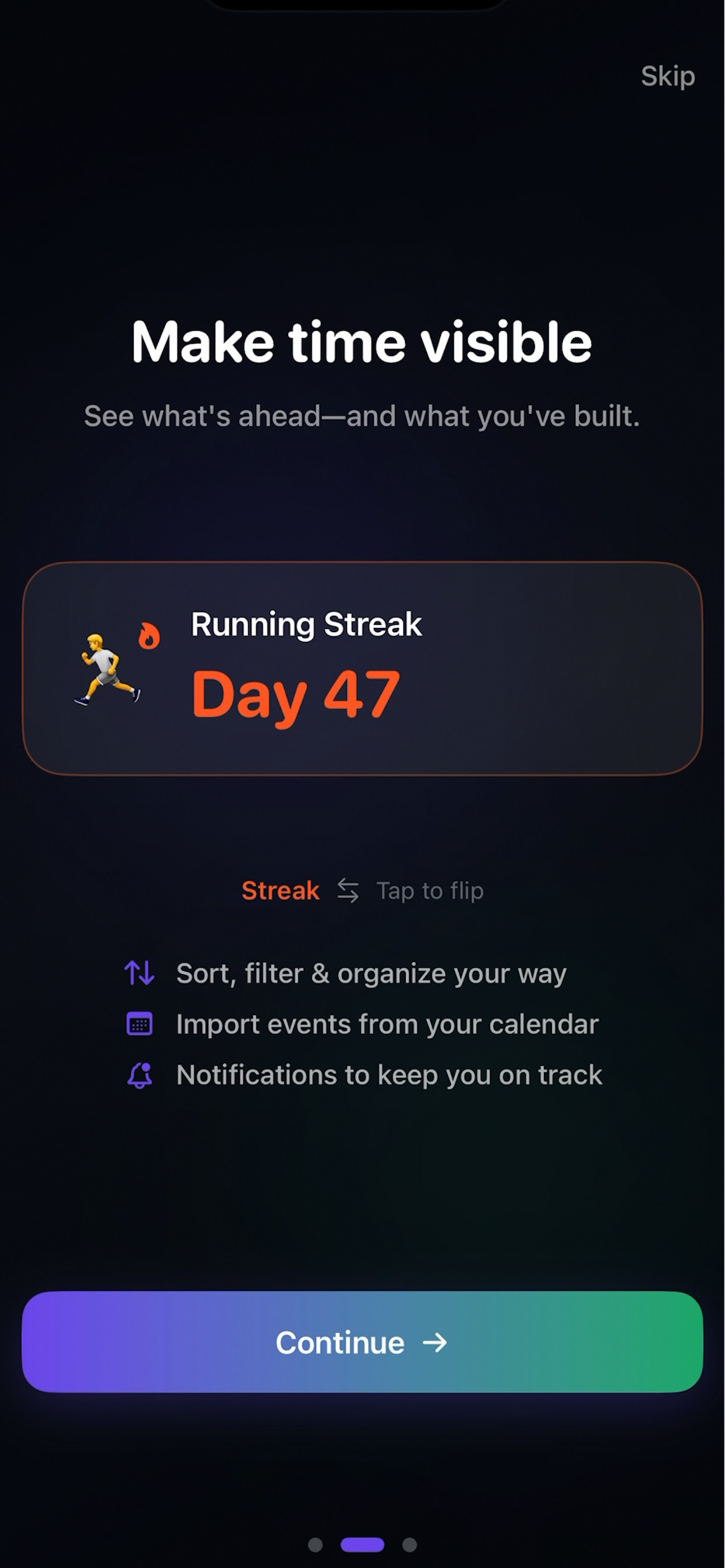 TimeLeft: Countdowns & Streaks