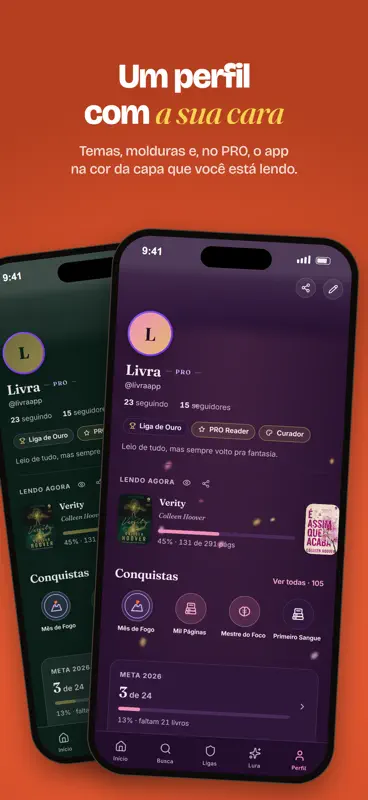 LIVRA — Diário de Leitura screenshot 7 of 8