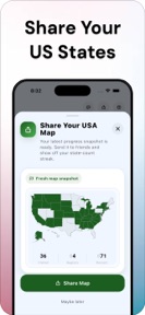 States Visited USA screenshot