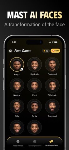 Live Face Dance - Funny Photo iPhone screenshot