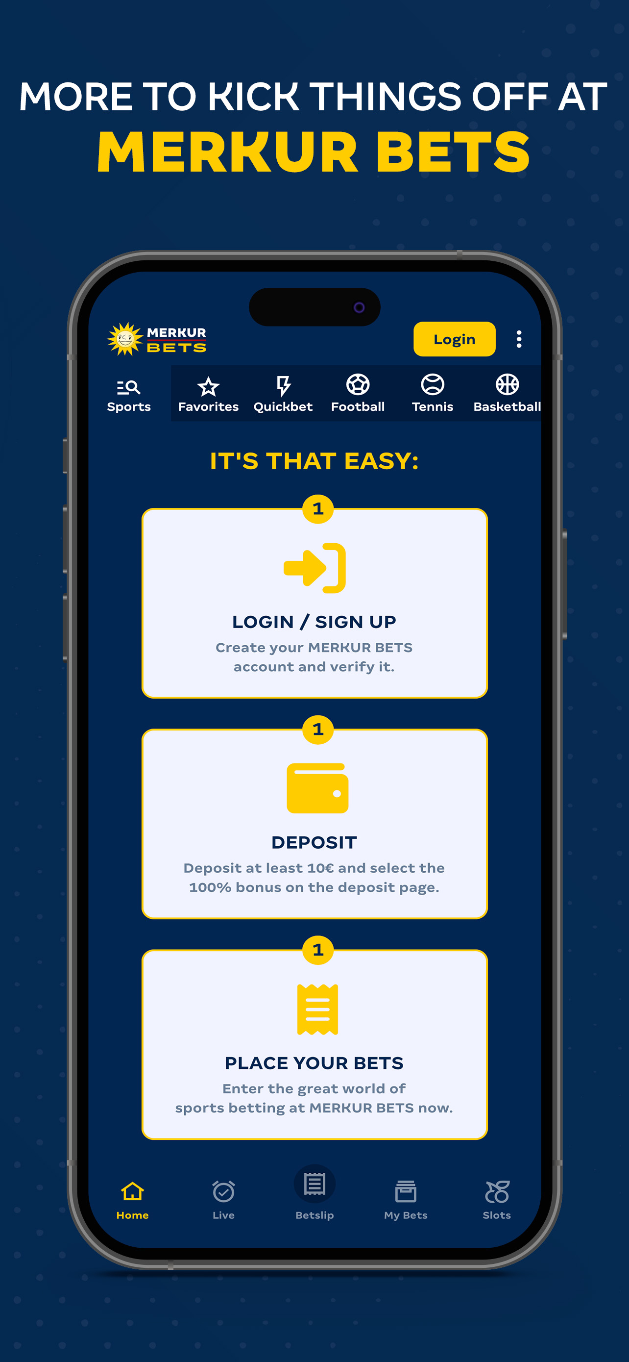 MERKUR BETS Betting/Slots