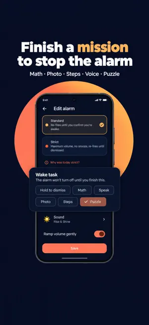 GoRise: Smart Alarm Clock screenshot 2