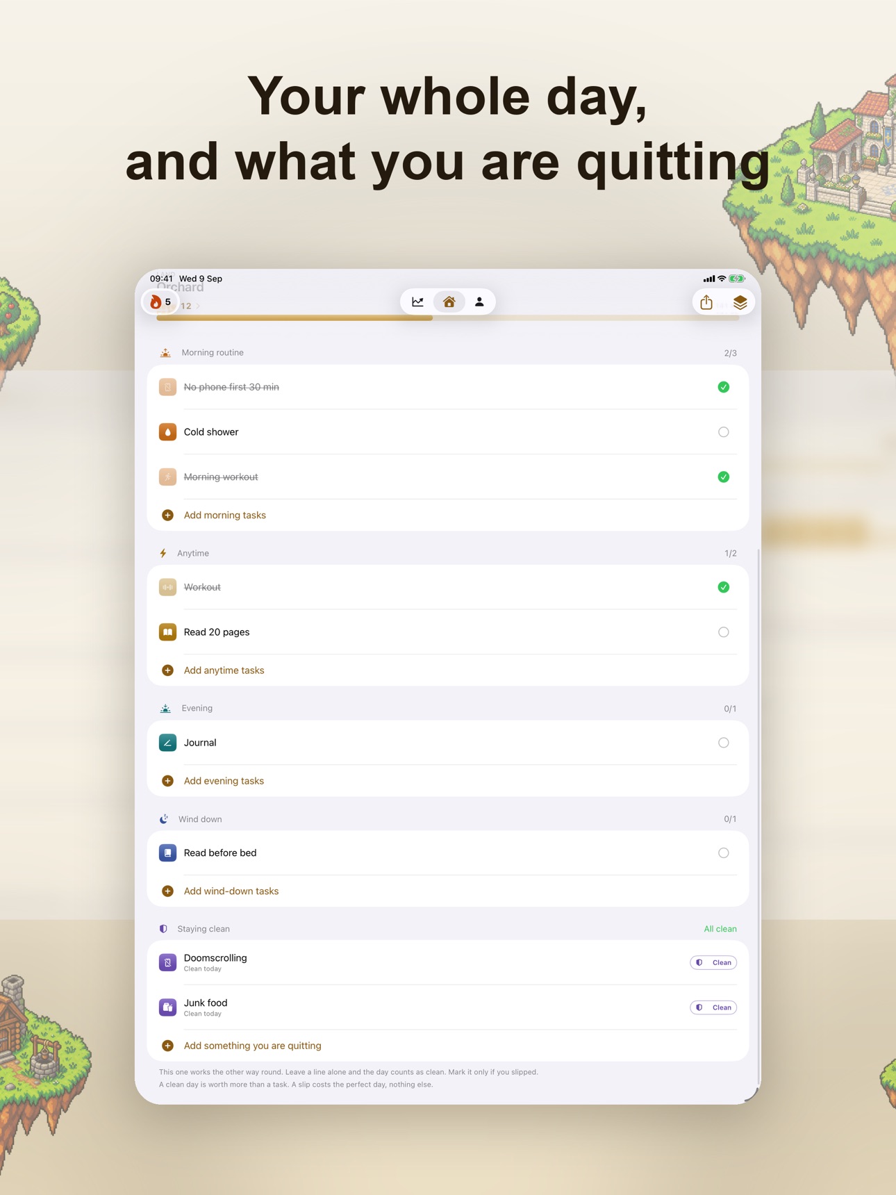 Screenshot 6 of LevelGrip: Habit Tracker