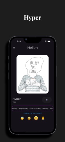 Heilen iPhone screenshot