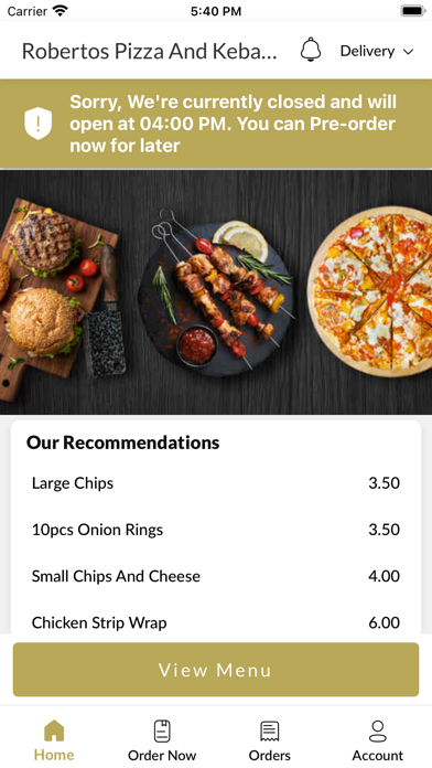 Robertos Pizza And Kebab House Screenshot