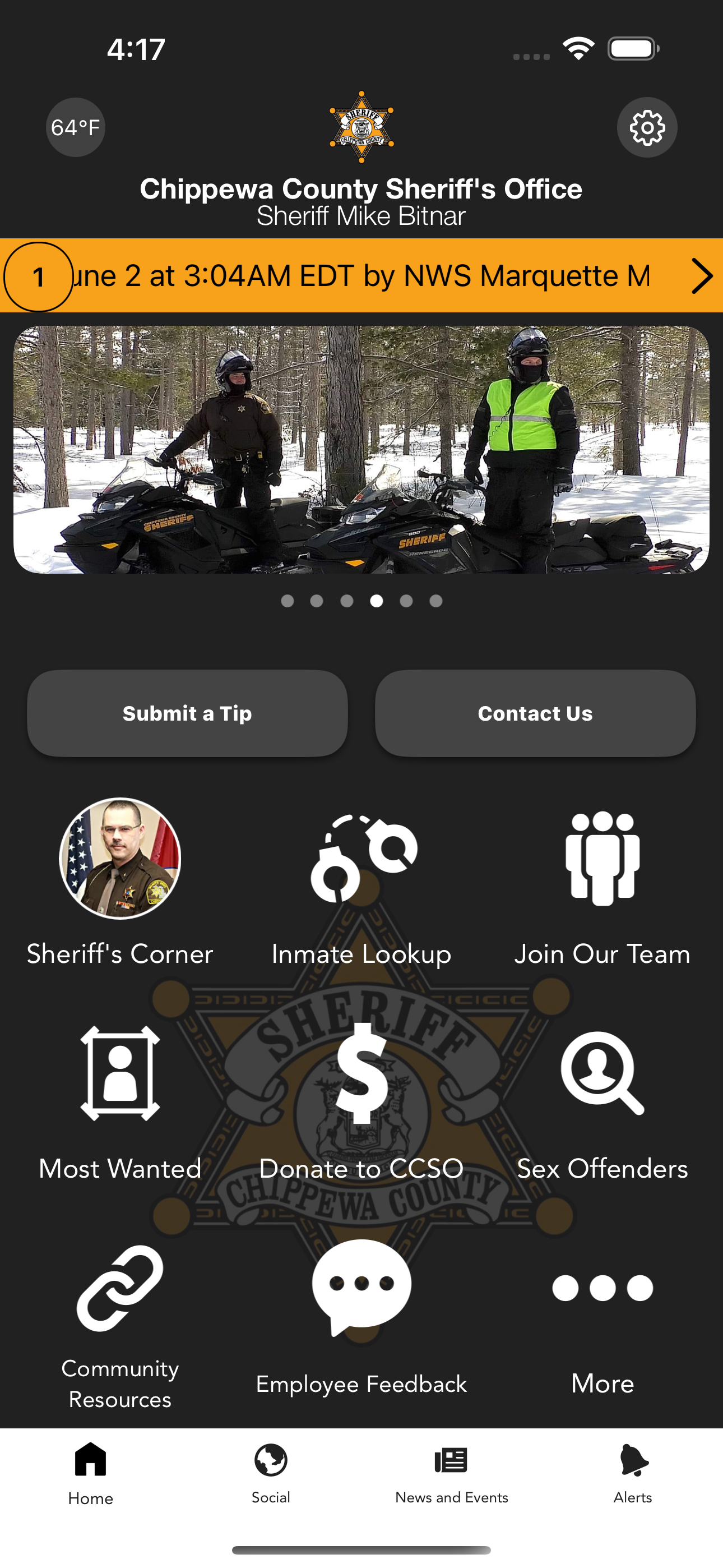 Chippewa County Sheriff