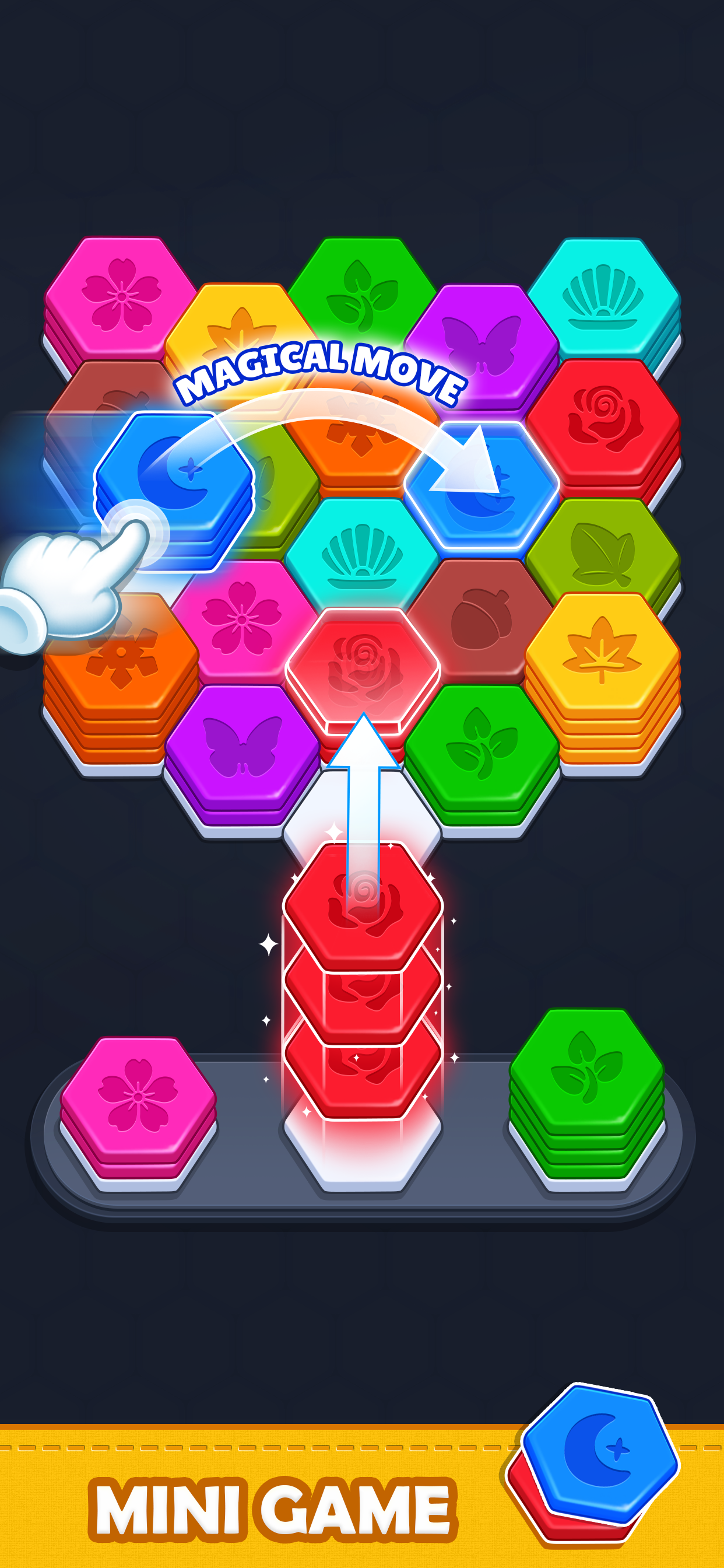 Merge Hexa Puzzle -Merge Block