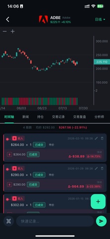 Reflix: 交易日志 screenshot