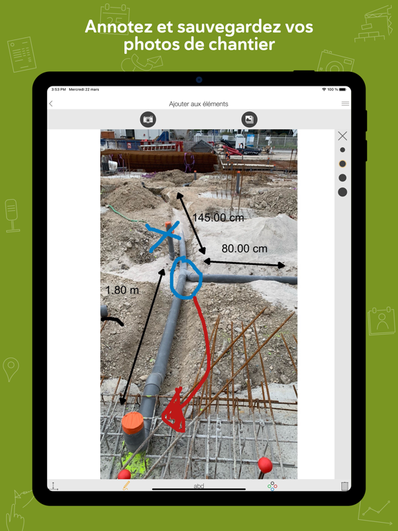 Batappli Mobile iPad screenshot 5 - Productivity app