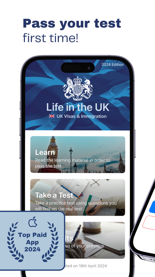 #1. Life In The UK Test: LearnUK (iOS) 由: Chris Wakefield