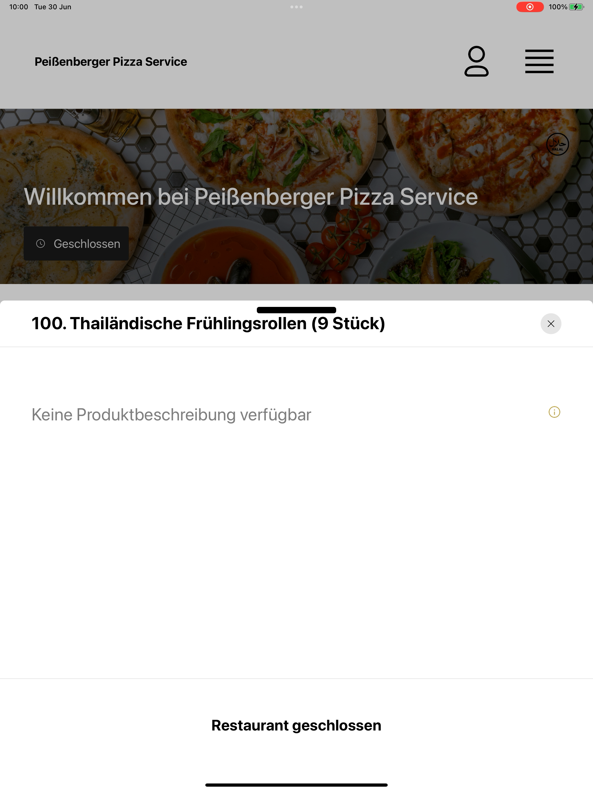 Peißenberger Pizza Service screenshot 16
