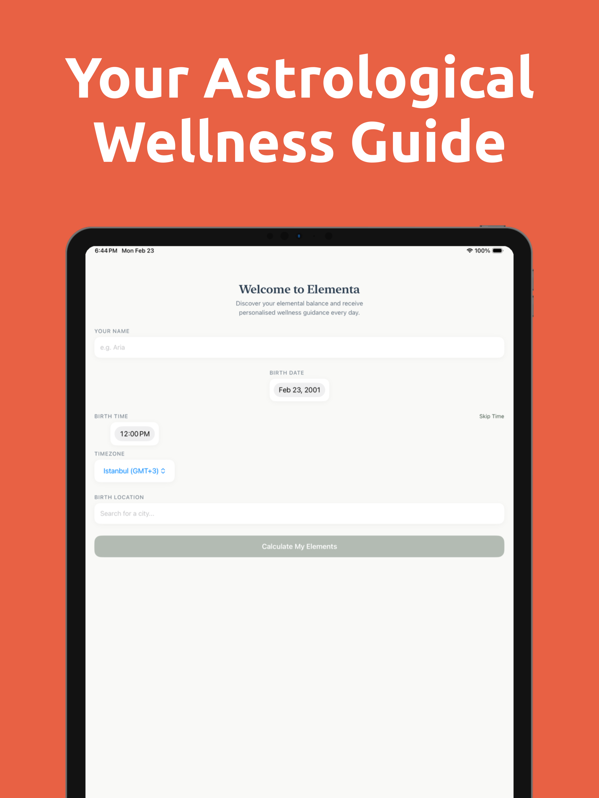 Elementa: Astro-Wellness