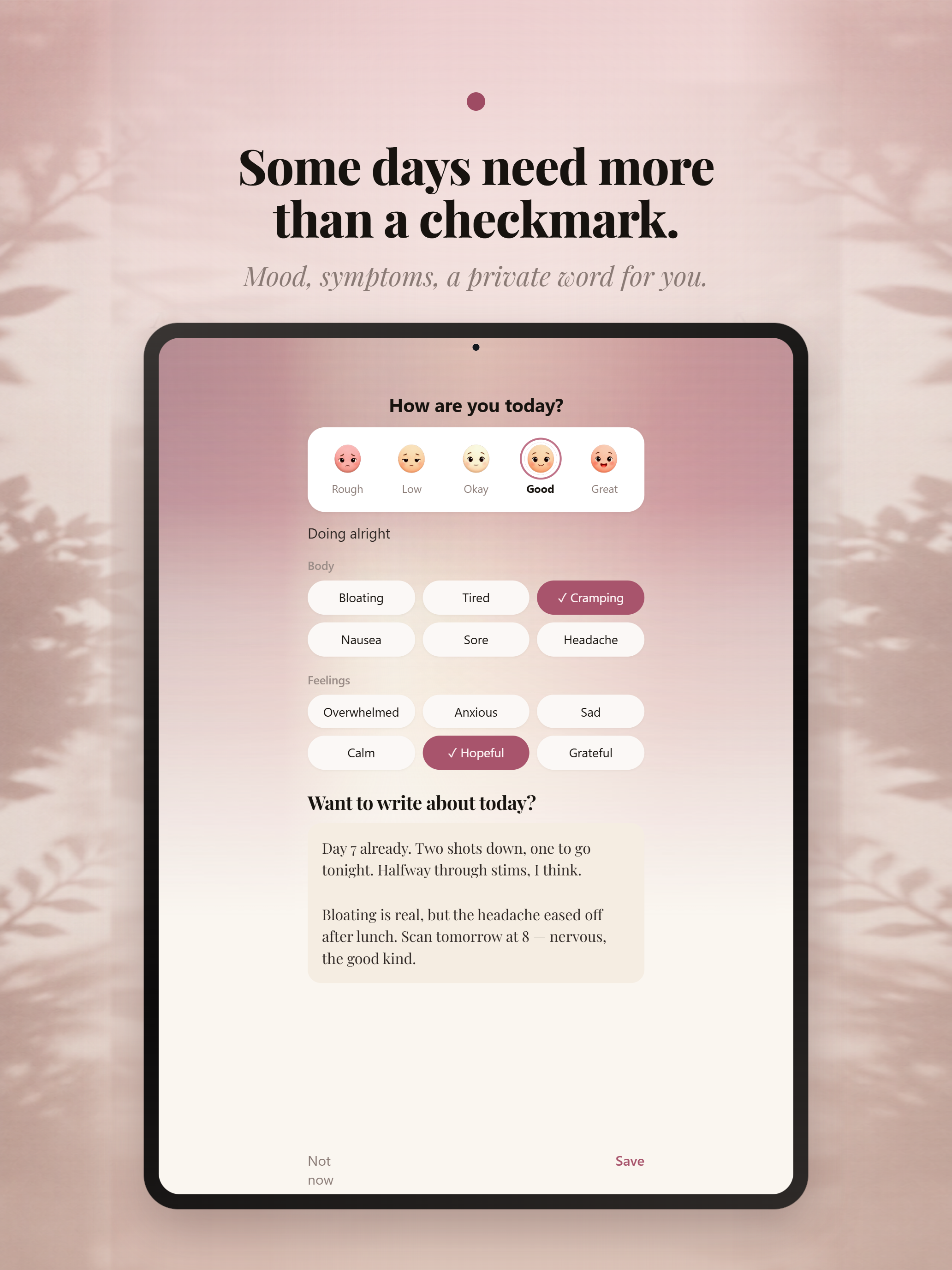 COVE IVF Tracker screenshot 11