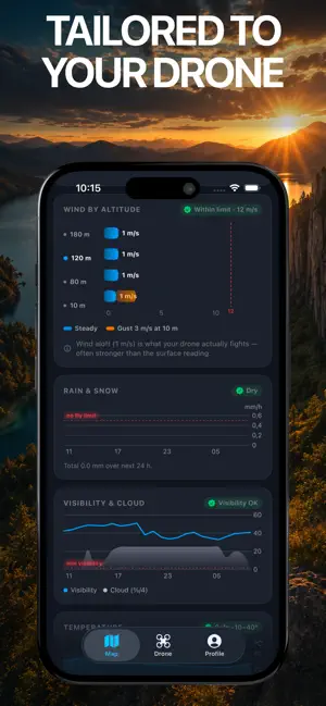Drone Map: Airspace & Weather screenshot 4