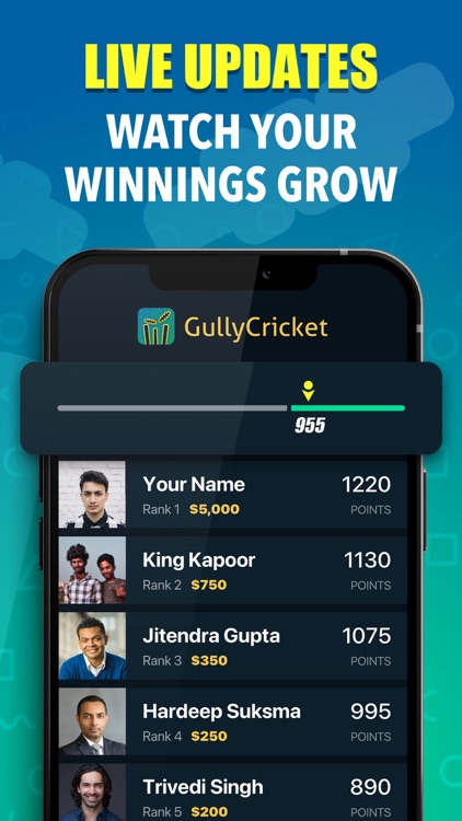 GullyCricket - Fantasy Cricket screenshot-3