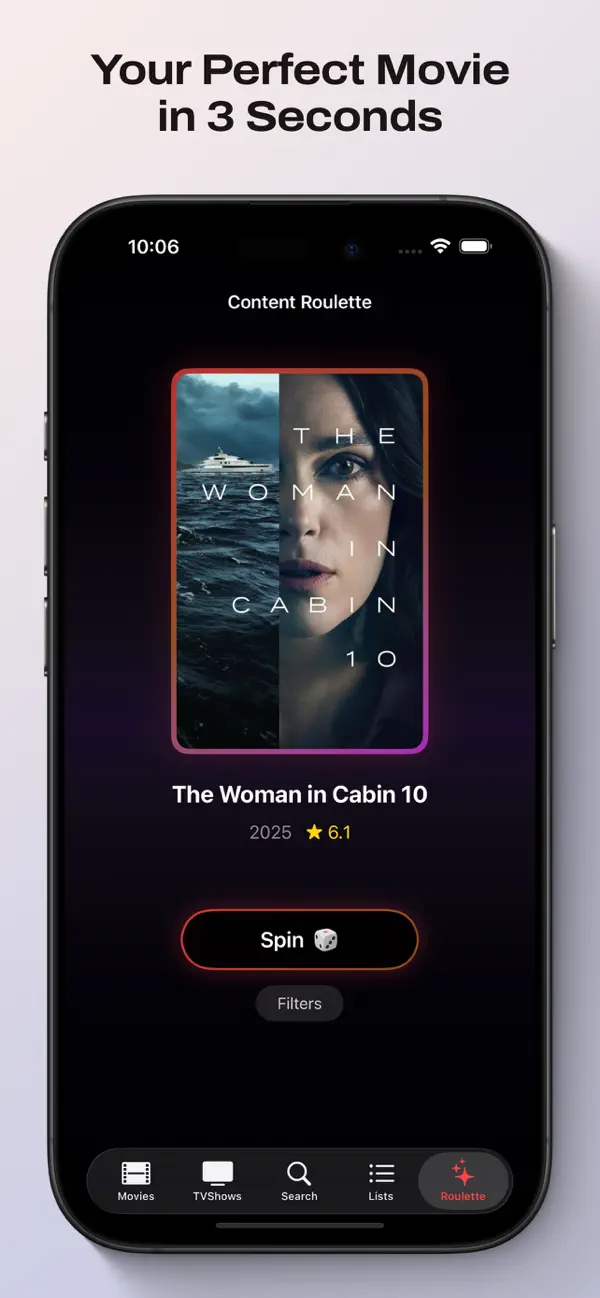 GetFlicked: Movie Picker (iOS) — Price History & Similar | AppAgg