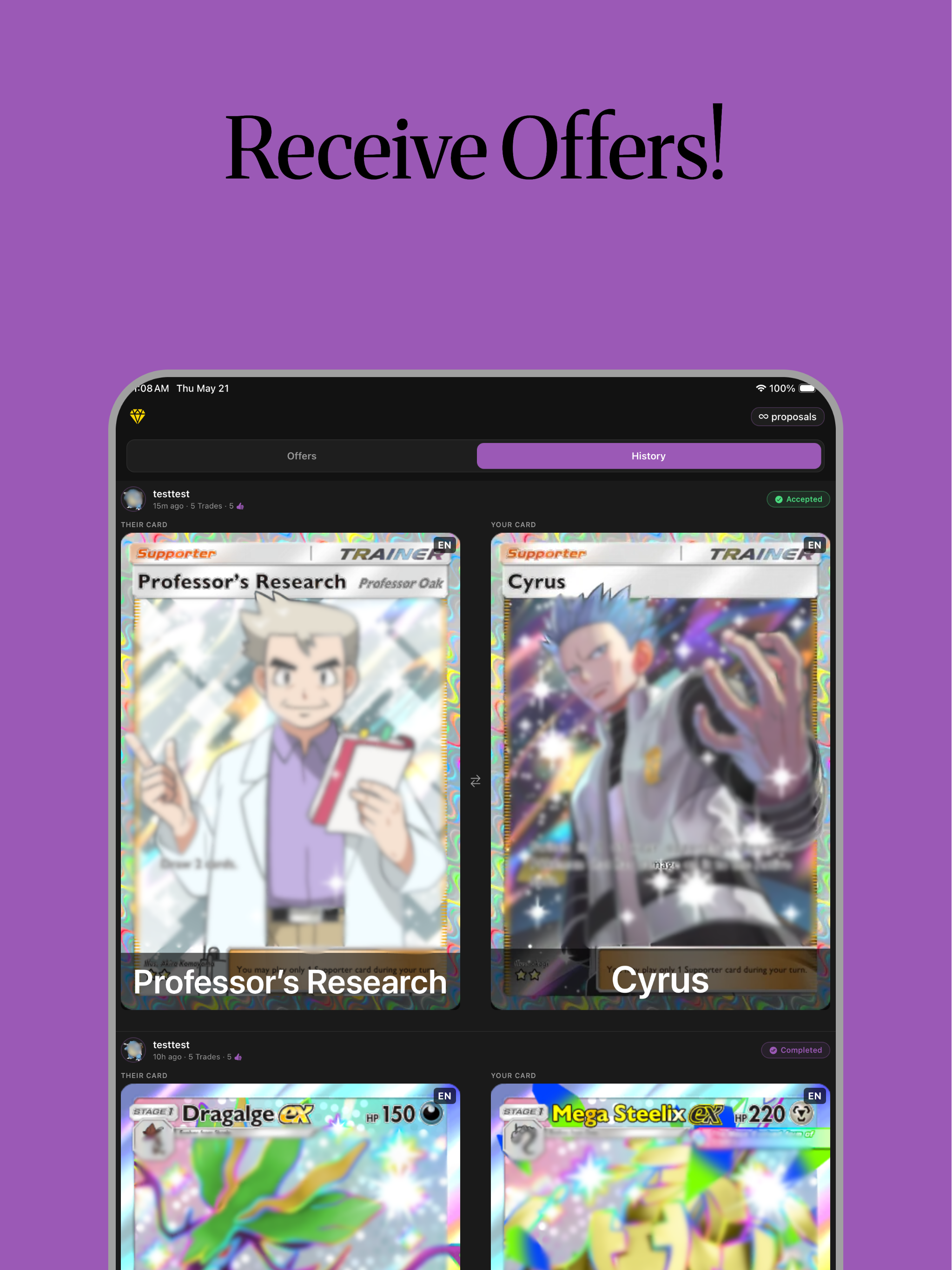Pocket Trader - for TCG Pocket