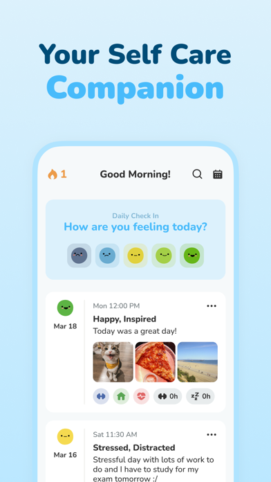 Prosper: Self-Care Companion Screenshot