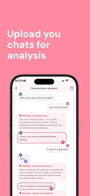 Chat Analysis: Speekera screenshot 1