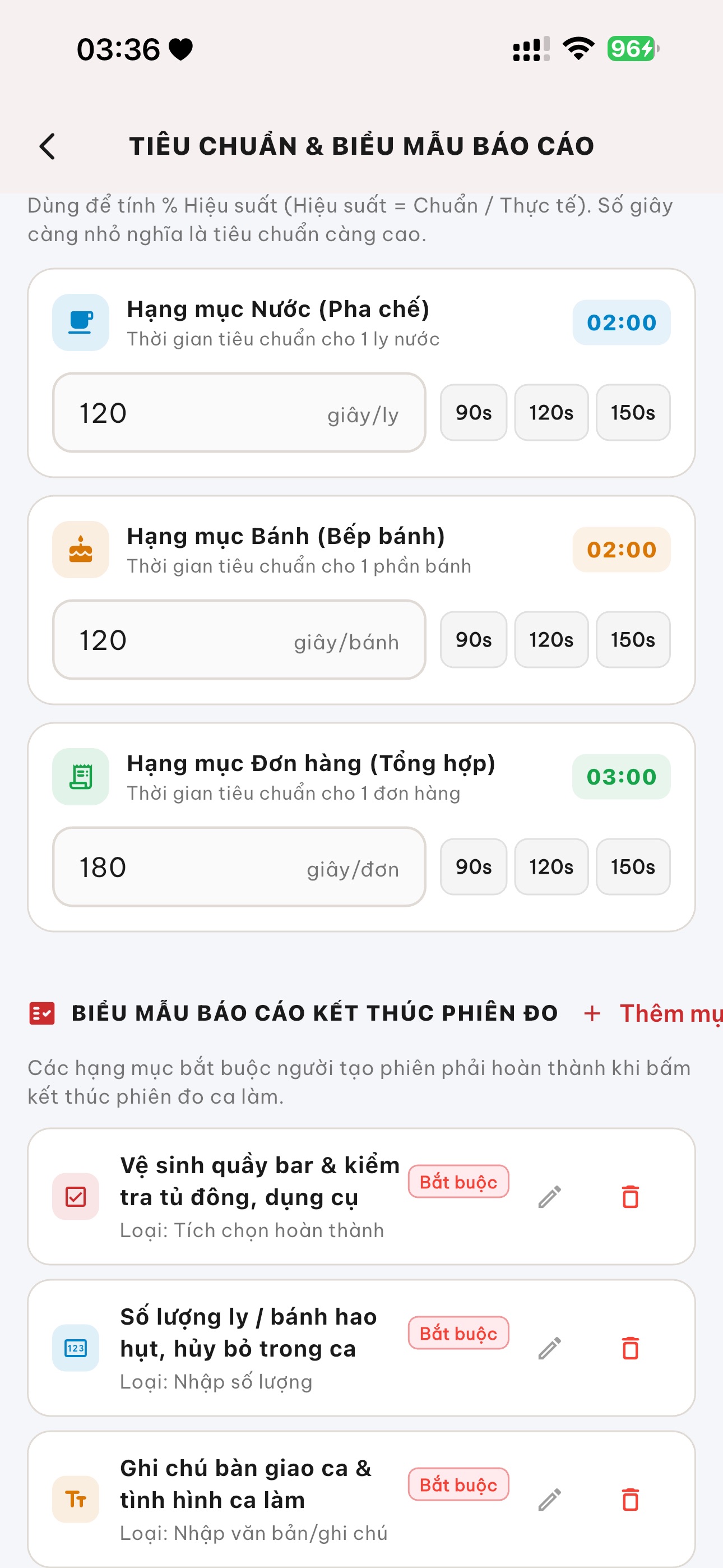 Screenshot 5 of Đo Hiệu Năng Trạm