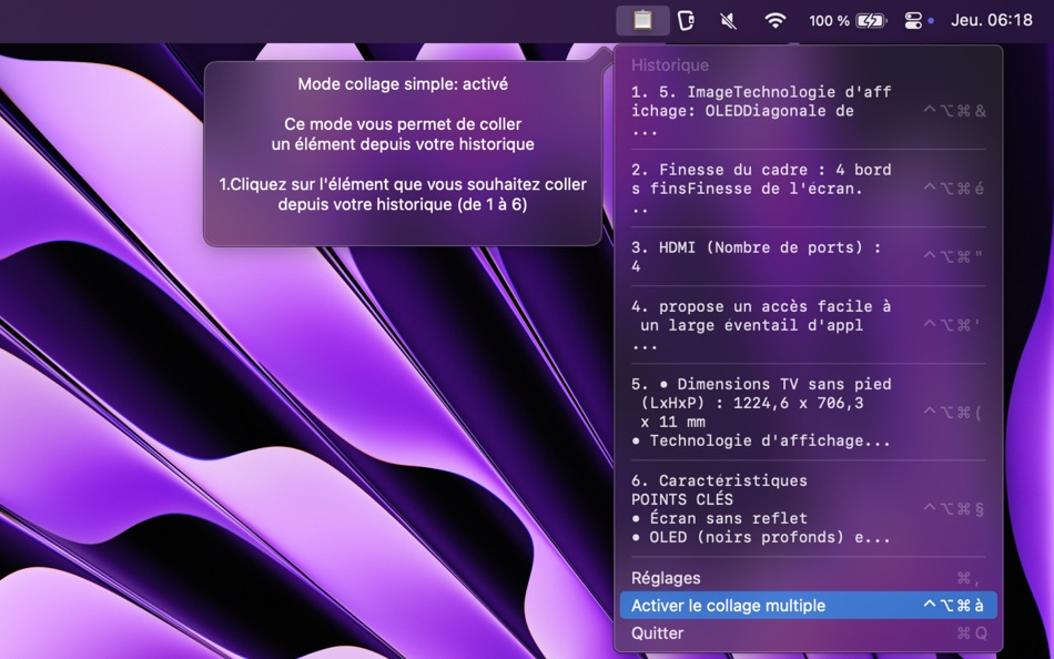 #2. Fast Paste (macOS) 由: Dylan Zaoui