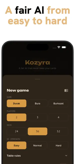 Durak & Bura Cards - Kozyra screenshot 4
