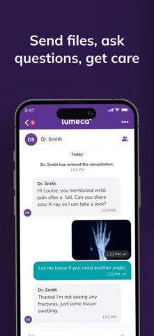 Lumeca Health app screenshot 3